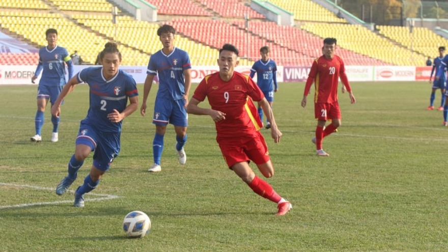 U23 Asian Cup qualifiers 2022: Vietnam beat Chinese Taipei 1-0