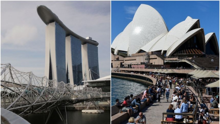 Australia chuẩn bị hình thành bong bóng đi lại với Singapore