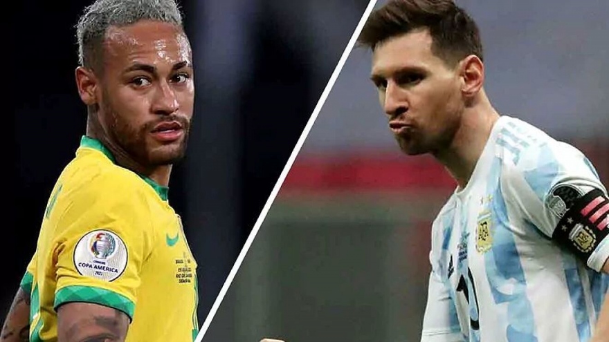BXH vòng loại World Cup 2022 khu vực Nam Mỹ: Argentina thu hẹp khoảng cách với Brazil