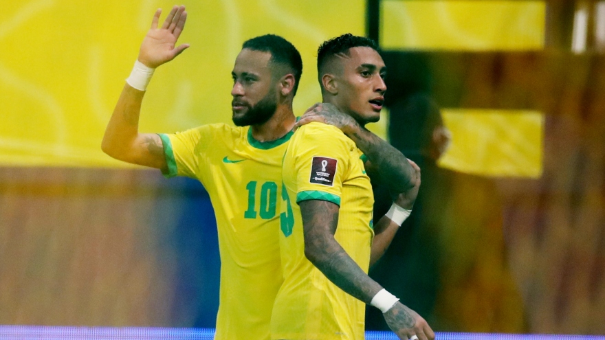 BXH vòng loại World Cup 2022 khu vực Nam Mỹ: Colombia hưởng lợi nhờ Brazil