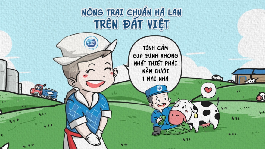 Đằng sau mỗi hộp sữa an toàn là tình cảm gia đình "thân ơi là thương"