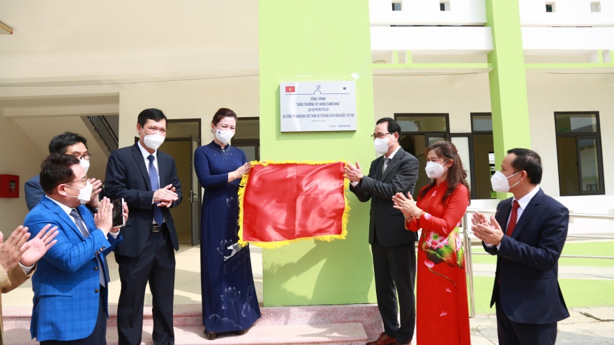 Samsung khánh thành “Trường học Hy vọng” thứ ba tại Bắc Giang