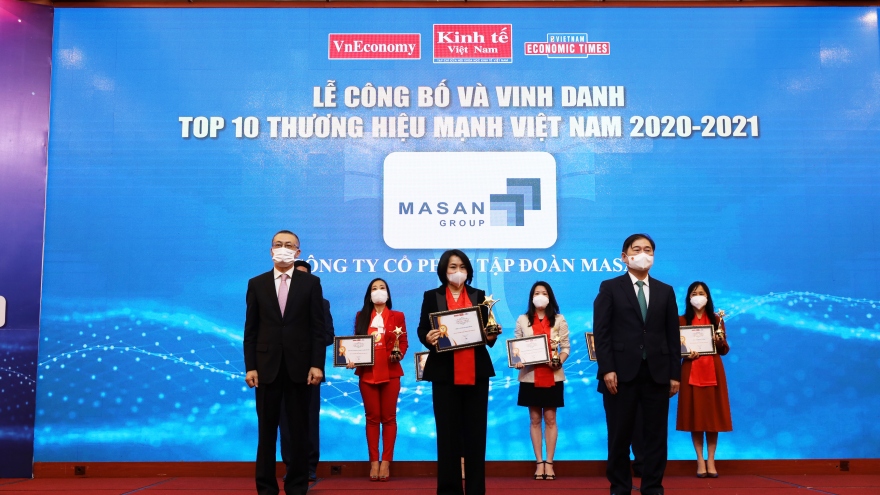 Masan “vượt thách thức”, đạt Top 10 Thương hiệu mạnh 2021