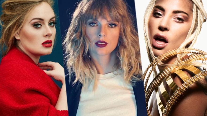 Adele, Taylor Swift, Lady Gaga ra album: Nữ giới thống trị làng nhạc cuối năm