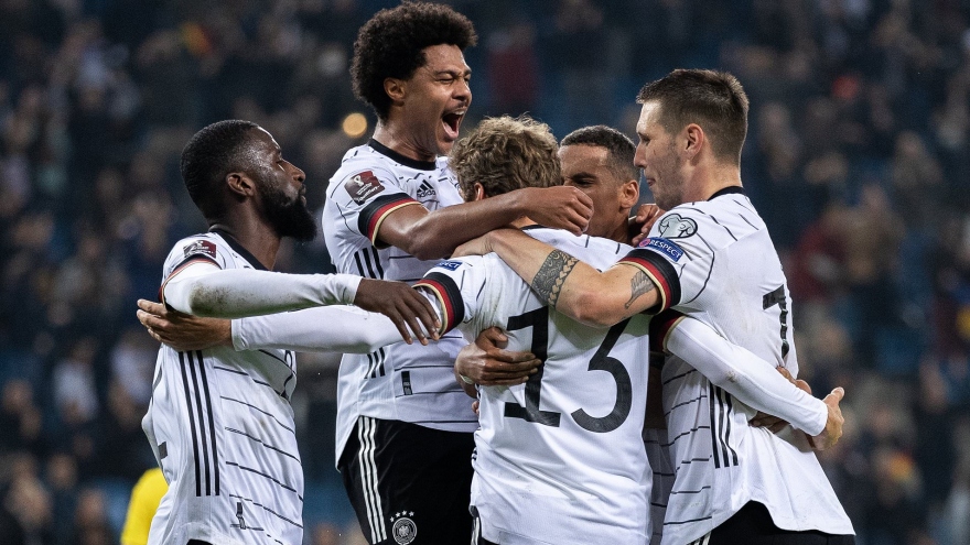 Đêm nay, Đức sẽ trở thành đội đầu tiên giành vé dự World Cup 2022? 
