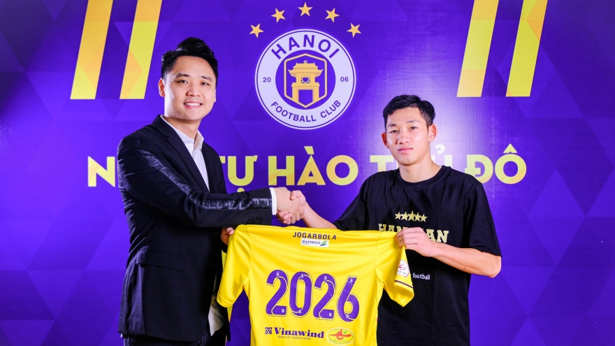 Chính thức: Hà Nội FC trình làng tân binh Nguyễn Hai Long