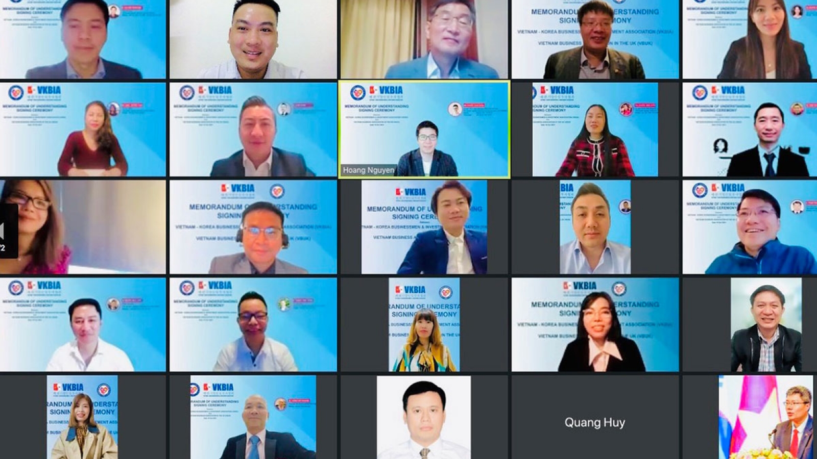 Doanh nhân Việt tại Hàn Quốc và Anh hỗ trợ tiêu thụ hàng Việt Nam ra nước ngoài