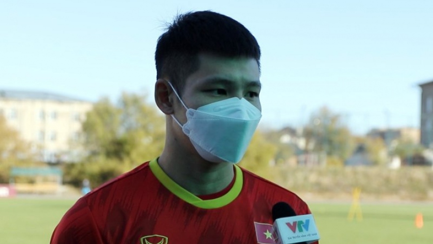 Hậu vệ Liễu Quang Vinh: “U23 Việt Nam không cảm thấy áp lực”