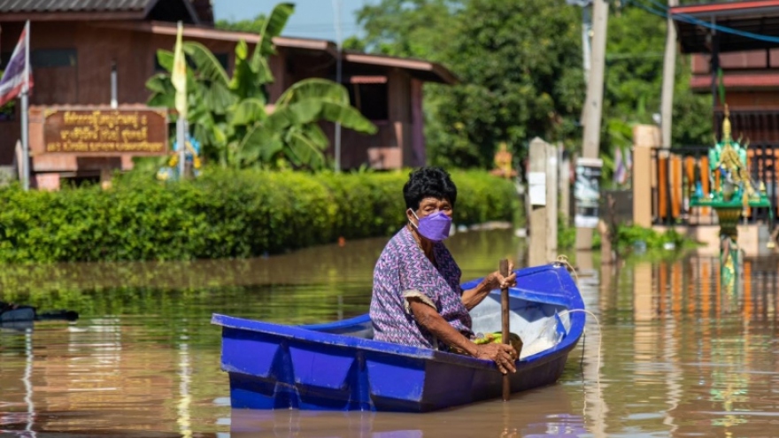 Lũ lụt tại Thái Lan ảnh hưởng hơn 200.000 hộ gia đình