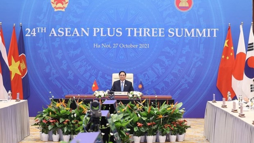 PM calls on ASEAN Plus Three nations to promote strengths in handling crisis