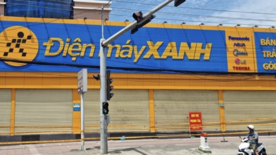 Phong toả siêu thị Điện máy Xanh ở Bà Rịa - Vũng Tàu vì có nhân viên mắc Covid-19