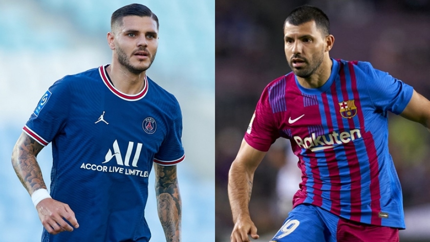 Messi muốn PSG đổi Icardi lấy Aguero từ Barca