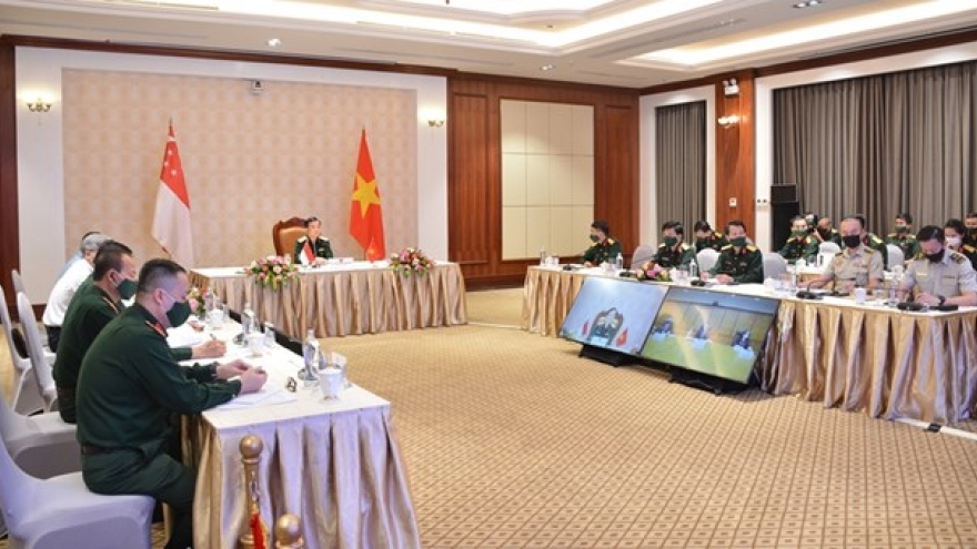 Vietnam, Singapore hold 12th defence policy dialogue