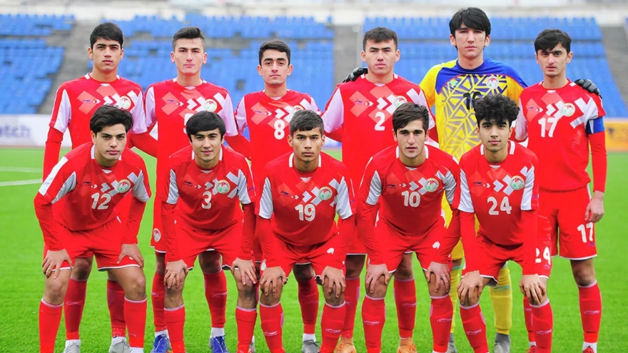U23 Tajikistan - đối thủ "đáng gờm" của U23 Việt Nam