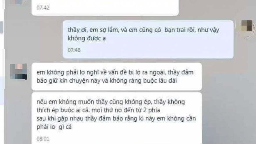 Giảng viên phủ nhận "gạ tình" sinh viên, nhà trường đình chỉ công tác để điều tra