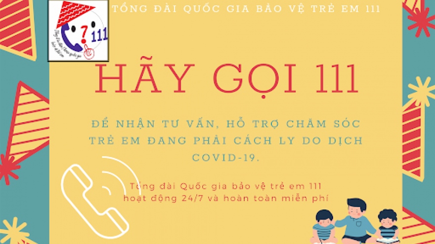 Tăng mạnh số cuộc gọi hỗ trợ tâm lý trẻ em trong mùa dịch