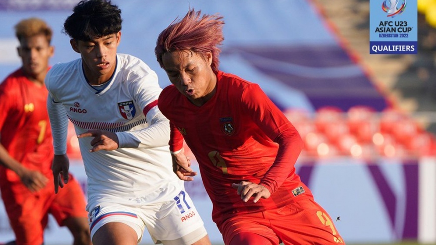 Hạ gục U23 Đài Bắc Trung Hoa, U23 Myanmar gây sức ép lên U23 Việt Nam