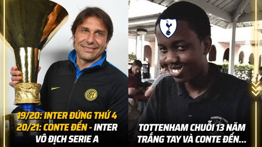 Biếm họa 24h: Tottenham mơ về danh hiệu khi mời HLV Conte