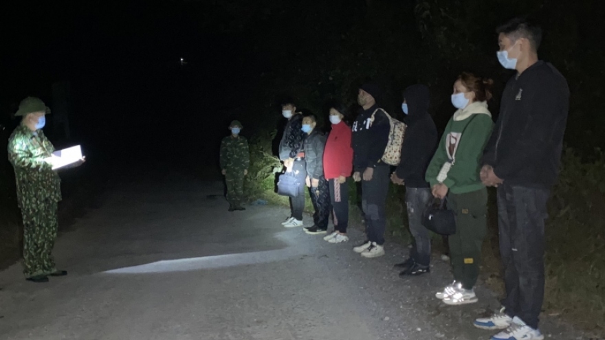 Biên phòng Hà Giang liên tiếp phát hiện, bắt giữ hàng chục người nhập cảnh trái phép