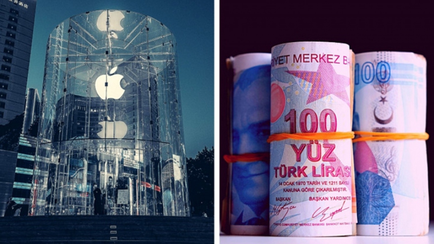 Khủng hoảng kinh tế, Apple ngừng bán hàng tại Thổ Nhĩ Kỳ