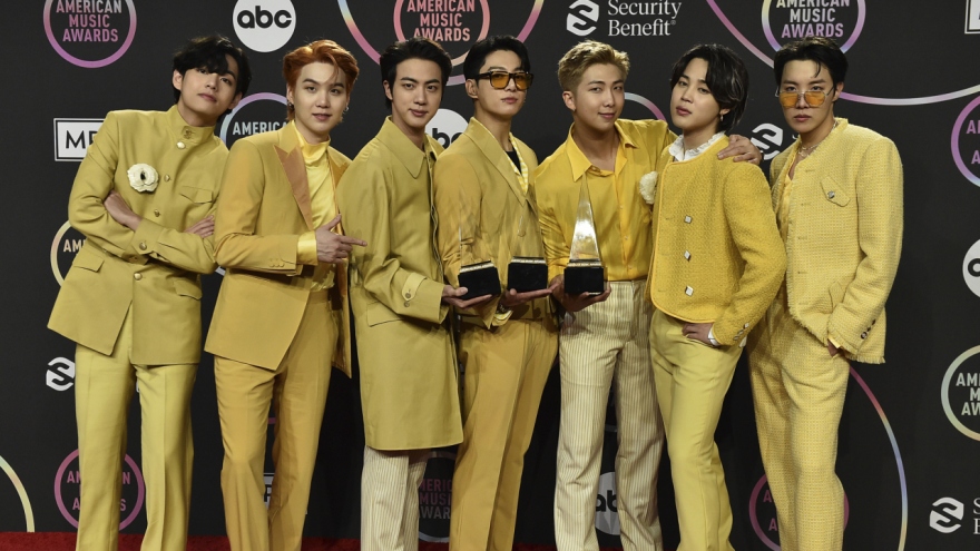 BTS được đề cử giải thưởng Grammy hạng mục "Màn trình diễn của bộ đôi/nhóm nhạc pop"
