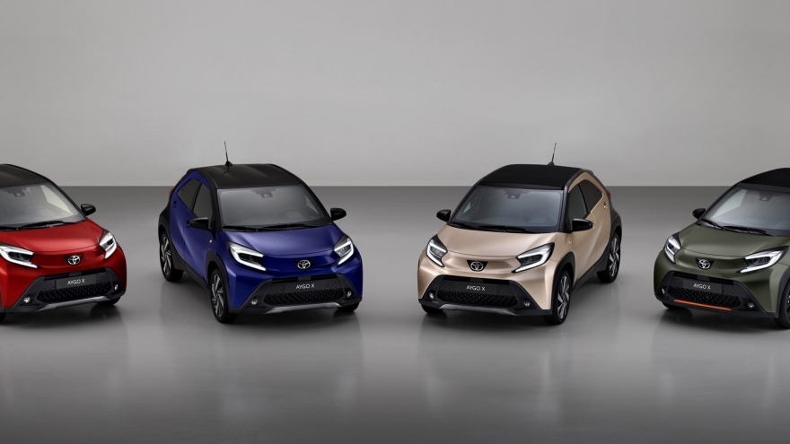 Toyota Aygo X mẫu xe đô thị mới cho thị trường châu Âu