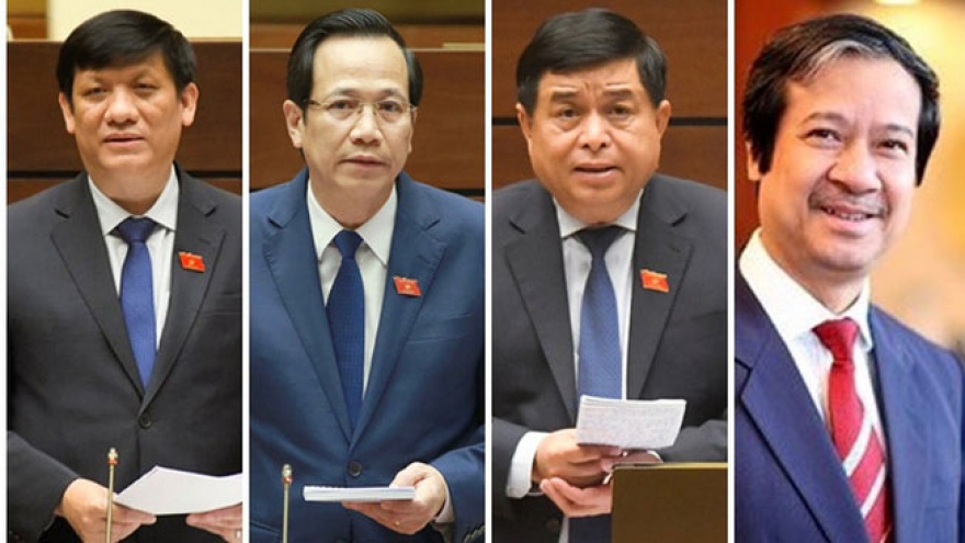 Bốn bộ trưởng sẽ trả lời chất vấn tại kỳ họp thứ 2, Quốc hội khóa XV