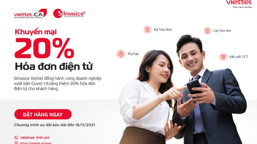 Đăng ký mua hóa đơn điện tử trước ngày 18/11 doanh nghiệp sẽ tiết kiệm đến 30% chi phí