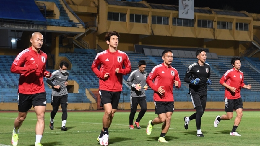 ĐT Nhật Bản gặp bất lợi trước trận đấu với ĐT Việt Nam