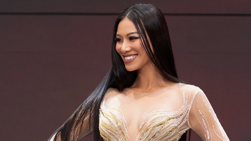 Kim Duyên giới thiệu trang phục dạ hội sẽ trình diễn tại Miss Universe 2021