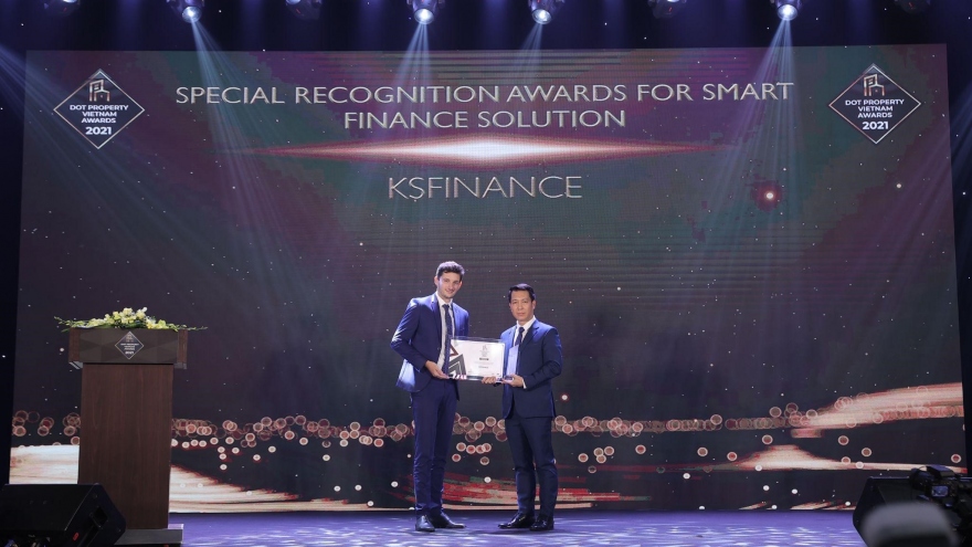 Tập đoàn KSFinance lập “hat-trick” tại Dot Property Vietnam Awards 2021