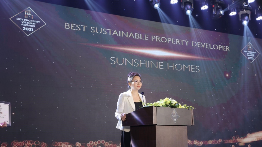 Sunshine Homes thắng đậm với nhiều giải thưởng quan trọng tại Dot Property Vietnam Awards