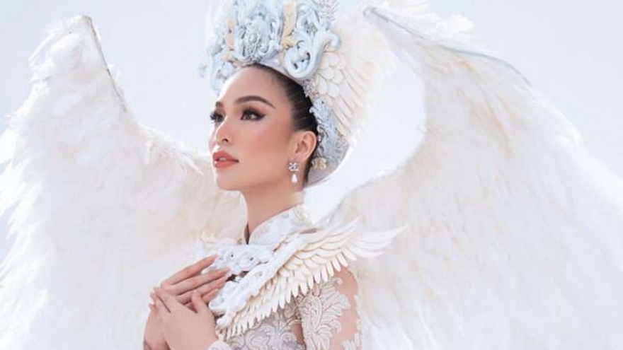 VN contestant unveils national costume at Miss Tourism International 2021