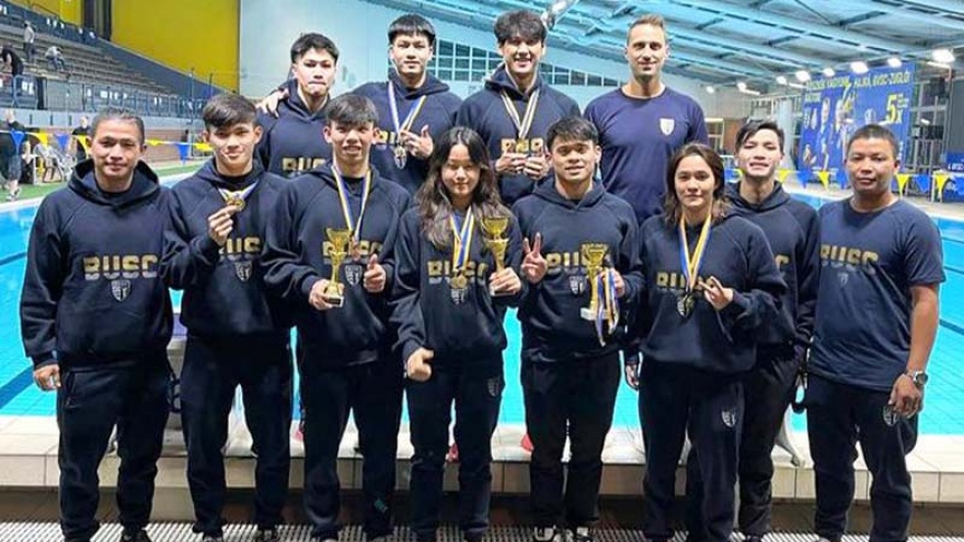 VN swimmers win gold medals in friendly Hungary tournament