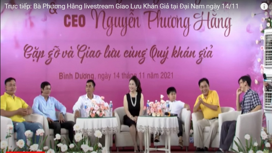 Làm rõ các phát ngôn nhục mạ báo chí tại buổi livestream của bà Nguyễn Phương Hằng