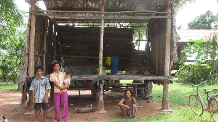 Gần 18% dân số Campuchia sống dưới mức nghèo khổ