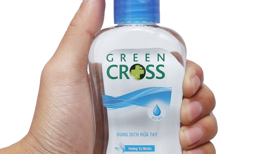 Đình chỉ và thu hồi “Dung dịch rửa tay Green Cross hương tự nhiên”