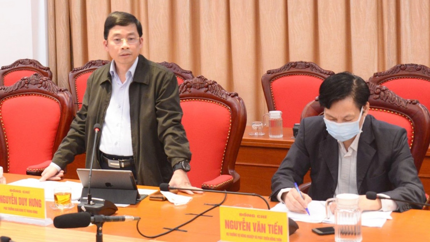 Đoàn công tác của Ban Kinh tế Trung ương làm việc với Hòa Bình và Sơn La