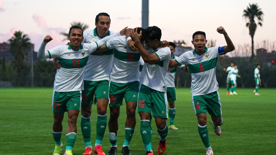ĐT Indonesia "đại thắng" trước ngày tham dự AFF Cup 2020 