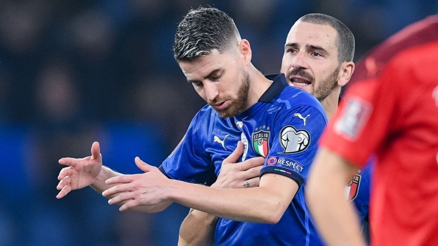 Jorginho đá hỏng 11m, Italia nhọc nhằn cầm hòa Thụy Sĩ