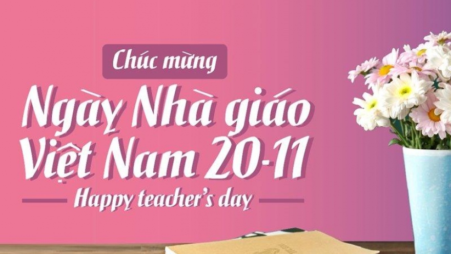 Những lời chúc hay và ý nghĩa dành tặng thầy cô nhân dịp 20/11