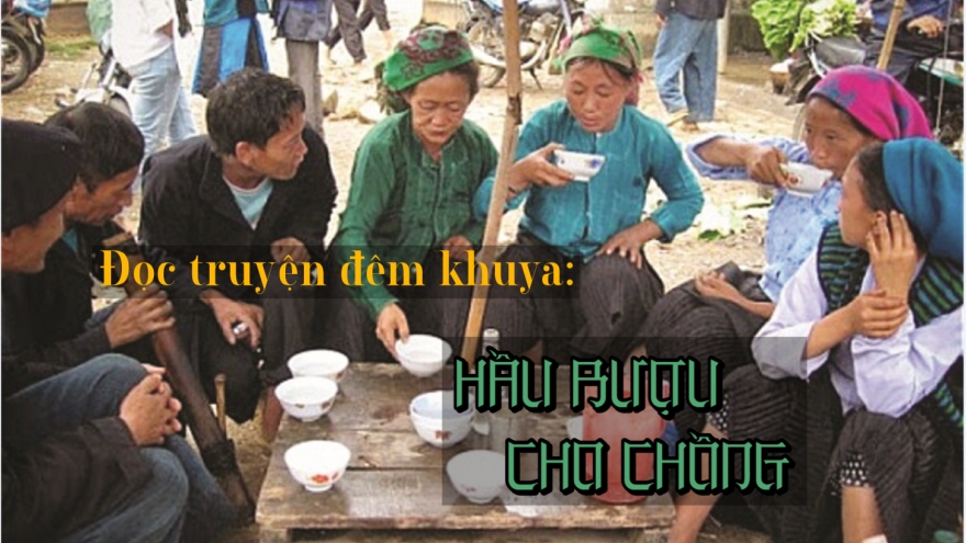 Truyện ngắn "Hầu rượu cho chồng"