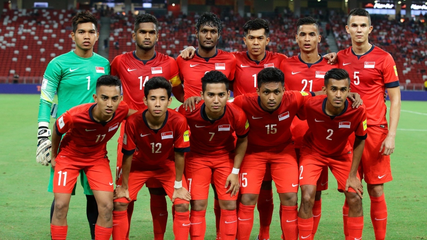 Singapore chốt danh sách dự AFF Cup 2020 với dàn tiền đạo hùng hậu