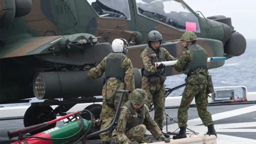 Mỹ - Nhật tập trận chung tìm kiếm và cứu nạn ở Okinawa