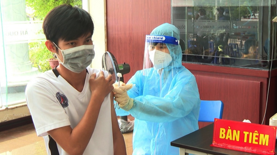 74,5% người dân Bình Phước đã tiêm 1 mũi vaccine COVID-19
