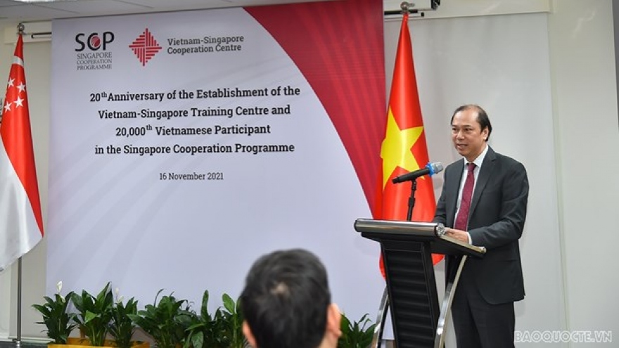 Vietnam – Singapore training centre marks 20th founding anniversary