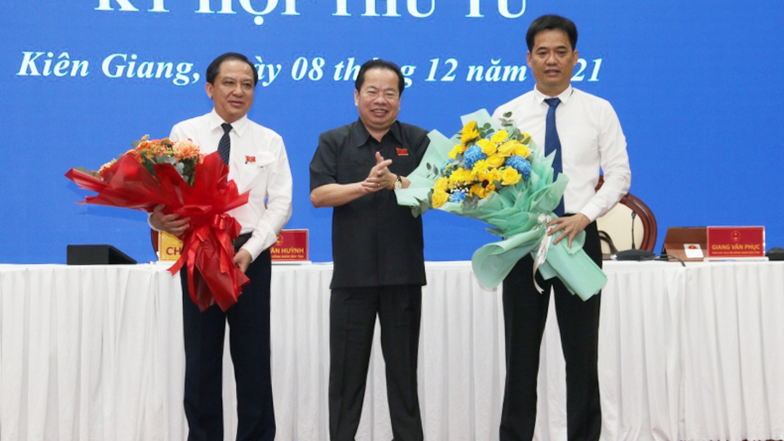 Ông Lê Quốc Anh được bầu giữ chức Phó chủ tịch UBND tỉnh Kiên Giang
