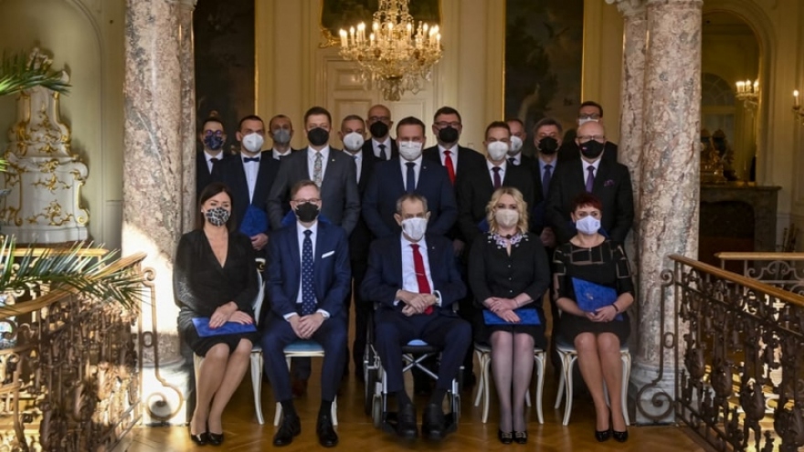 Séc: Chính phủ mới chính thức tuyên thệ nhậm chức, bắt đầu hoạt động