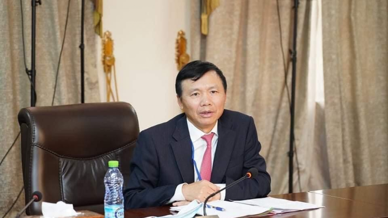 Đại sứ Đặng Đình Quý chủ trì phiên họp về chuyến thăm Nam Sudan