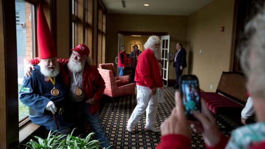 Độc đáo “Trường Havard” ở Mỹ dành cho các Ông già Noel